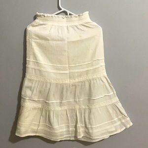 🌟Girl’s ivory white skirt 🌟